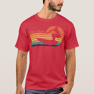 Camiseta Surf de Surfe de Caçador de Ondas Retro 1