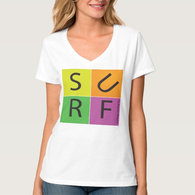 Camiseta surf do anos 80 (Frente)