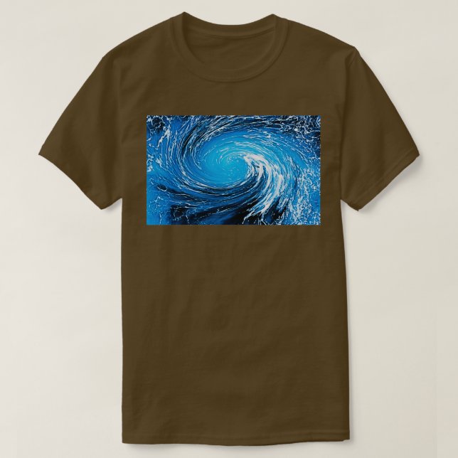 Camiseta Surf do Oceano Pacífico (Frente do Design)
