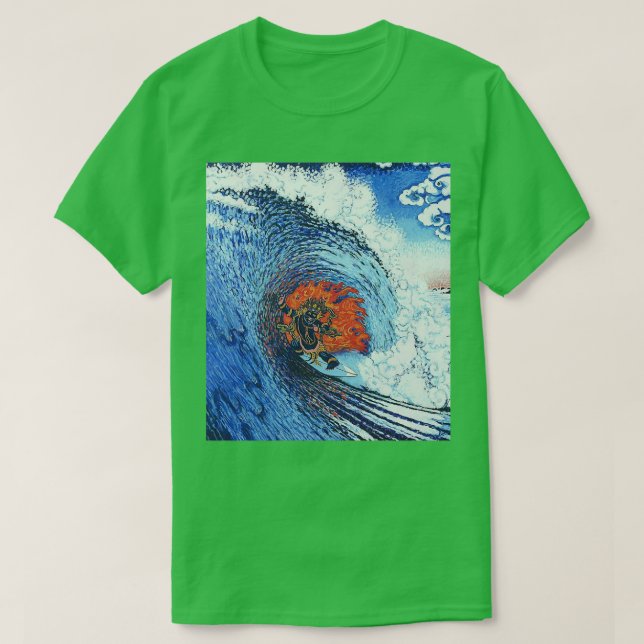Camiseta Surf e Destruir T (Frente do Design)