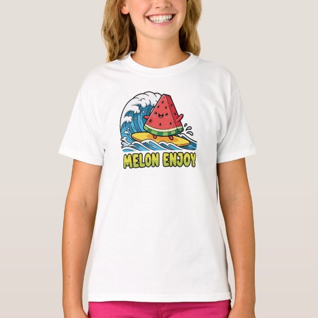 Camiseta Surf e snack (Frente)