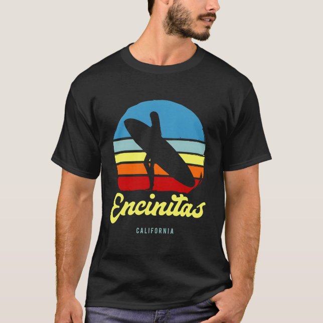 Camiseta Surf Encinitas California (Frente)