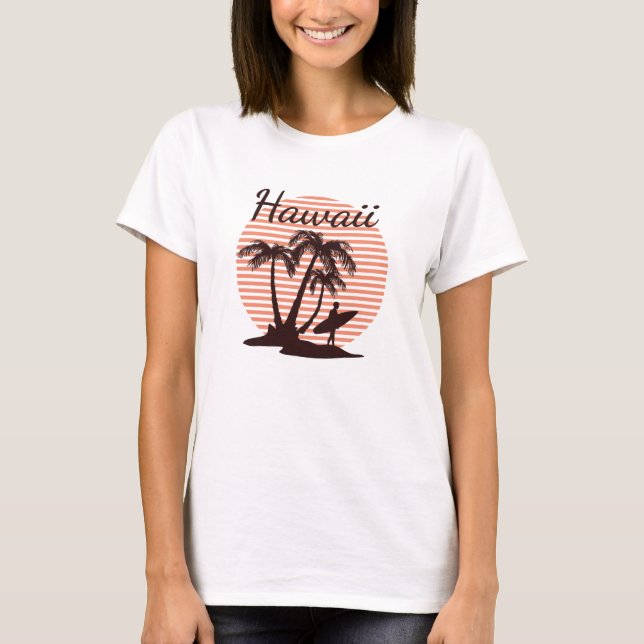 Camiseta Surf Hawaii (Frente)