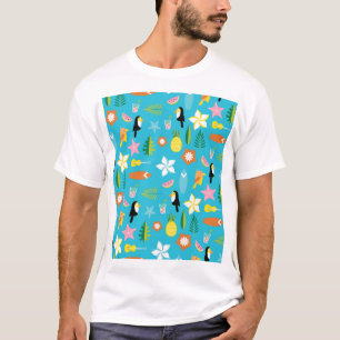 Camiseta Surf Hawaii Toucan Vintage