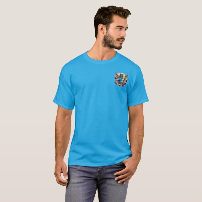 Camiseta Surf King Neptune T-Shirt (Frente Completa)