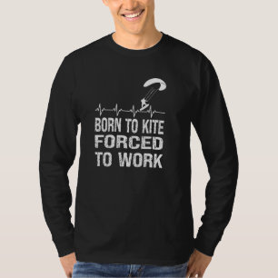 Camiseta surf kitesurfing heartbeat kitesurfer