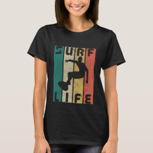 Camiseta surf life vintage surfando