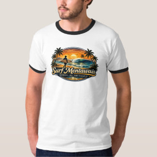 Camiseta Surf Mentawais - Vintage Design