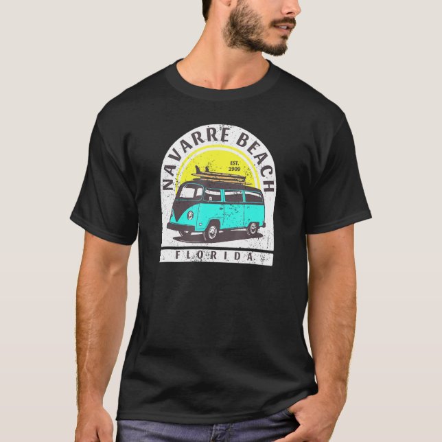 Camiseta Surf Navarre Beach Florida (Frente)