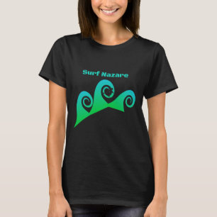 Camiseta Surf Nazare Surfing Portugal Beaches