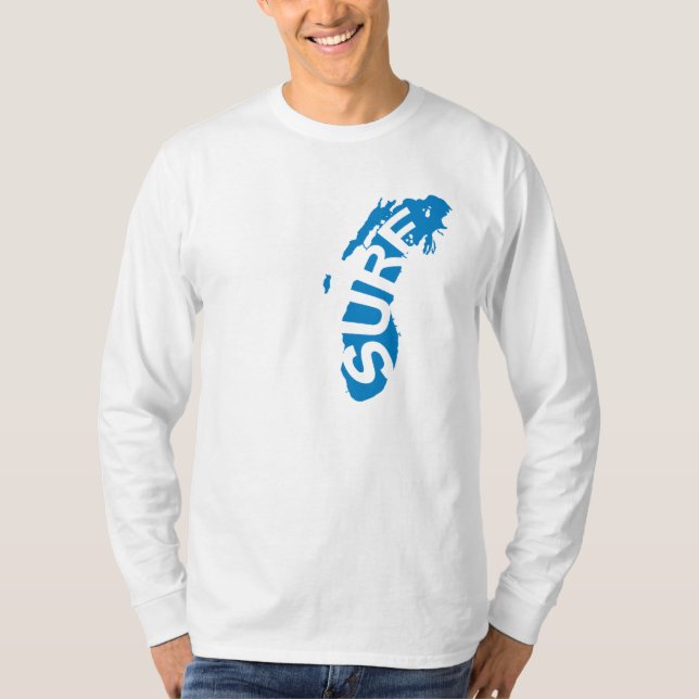 Camiseta Surf o Lago Michigan (Frente)