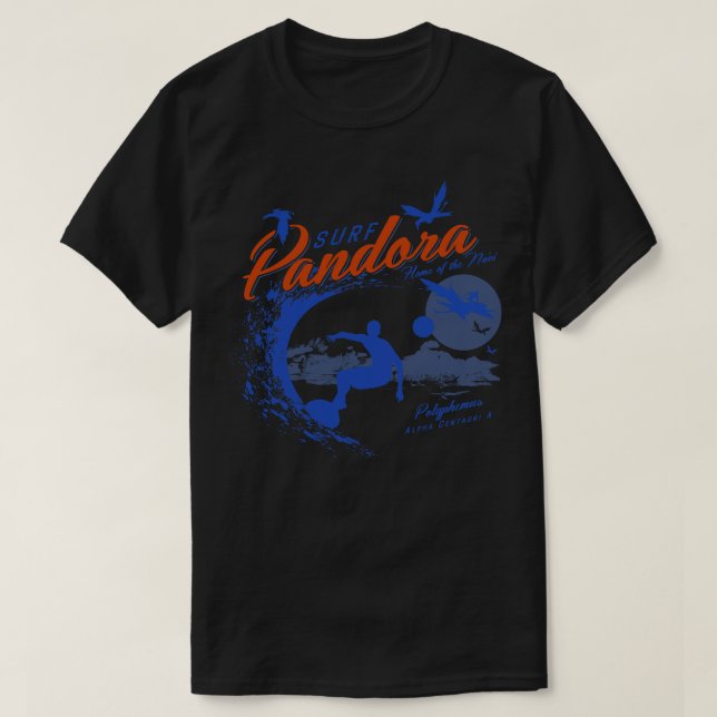 Camiseta Surf Pandora (Frente do Design)