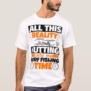 Camiseta Surf Pescaria Dizendo Hobby