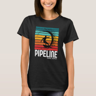 Camiseta Surf Pipeline Oahu Beach Vintage Surfing