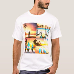 Camiseta Surf Retro Vintage California