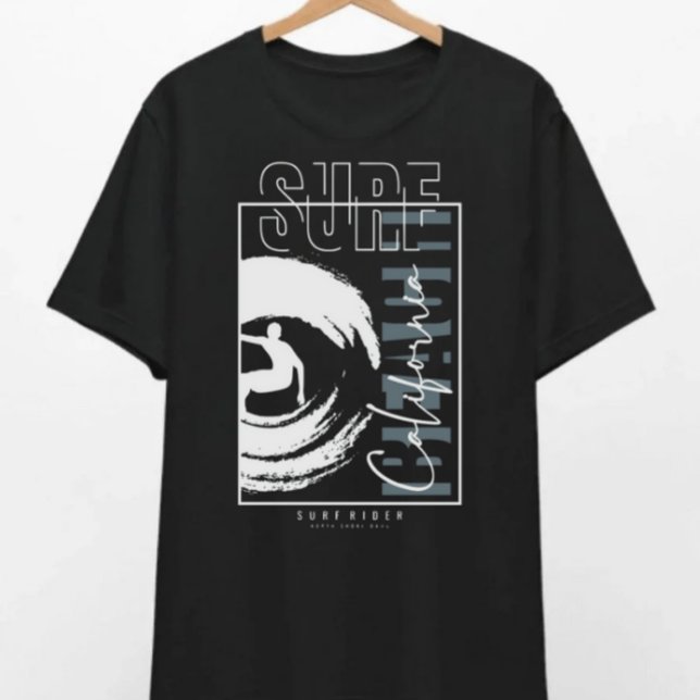Camiseta Surf Rider Unisex Tee (Criador carregado)