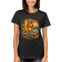 Surf Shack Pin-Up Surfista | Cavalgar as Ondas Pra