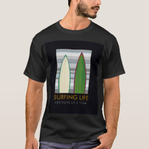 Camiseta surf . surfe . cultura da praia
