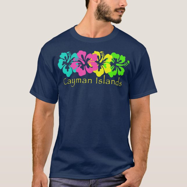 Camiseta Surf Tropical Beach Cayman Island (Frente)