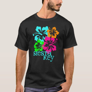 Camiseta Surf Tropical de Viagem de Siesta Key Beach