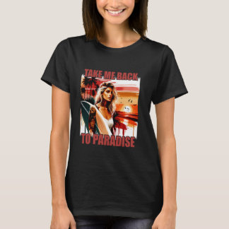 Camiseta Surf Wakeboard Hobby Belo surfista Dizendo