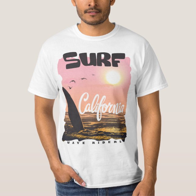 Camiseta Surf Wave Riders (Frente)