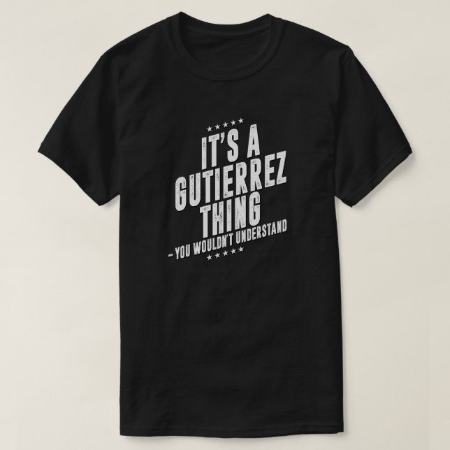 Camiseta Surfama engraçada de Gutierrez (Frente do Design)