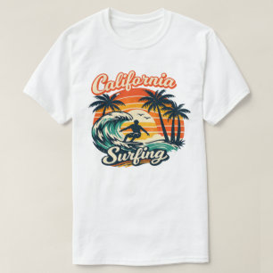 Camiseta Surfando na Califórnia