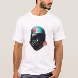Camiseta "Surfando nas Ruas: Uma Vibe de Hippie Biker"