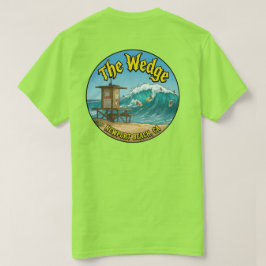 Camiseta Surfando The Wedge - PRAIA DE NEWPORT, CA (Dele e