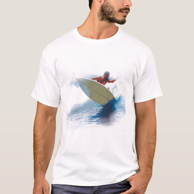Camiseta Surfando, verão de Califórnia (Frente)