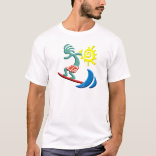 Camiseta Surfar de Kokopelli