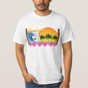 Camiseta Surfar havaiano