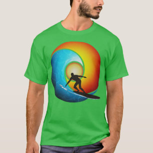 Camiseta Surfar na Onda de Verão sem fim v2