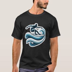 Camiseta Surfar na T-shirt das ondas