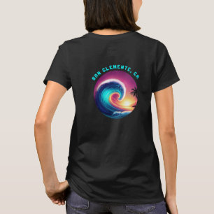 Camiseta Surfar numa Grande Onda