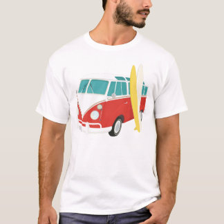 Camiseta Surfboard e Combi Van Men's Tee