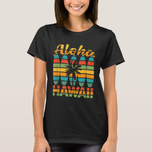 Camiseta Surfboard Havaiana Retro Aloha Hawaii