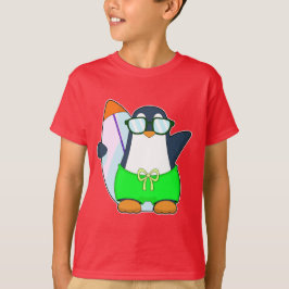 Camiseta Surfboard Penguin Summer