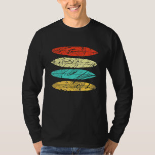 Camiseta Surfboard Retro Sea Surfer Ocean Surf Water Sport