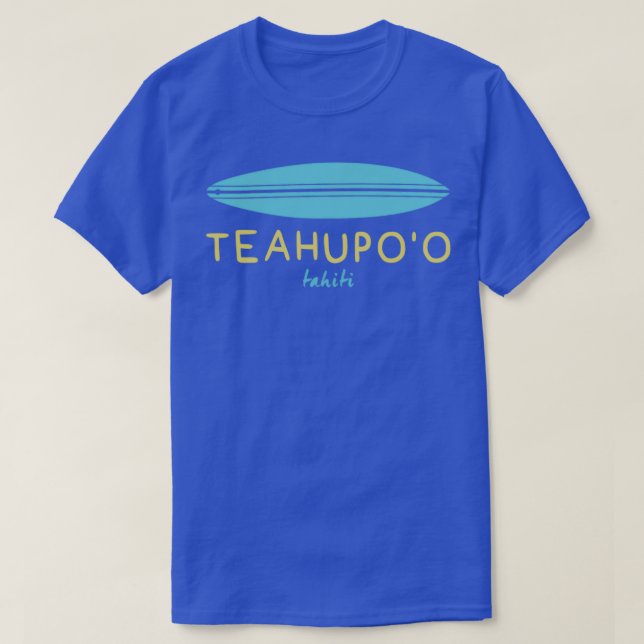 CAMISETA SURFBOARD TEAHUPOO TAHITI (Frente do Design)