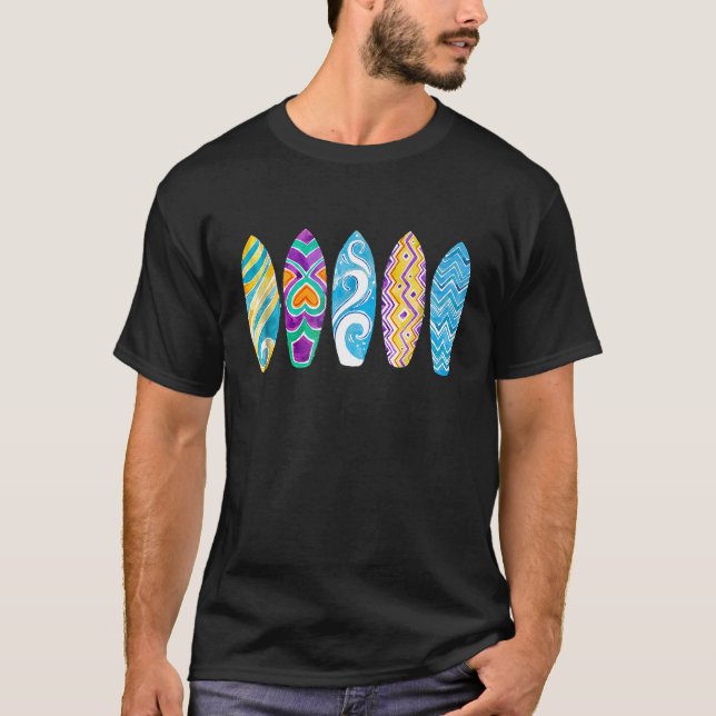 Camiseta Surfboards Artista T Shirt (Frente)