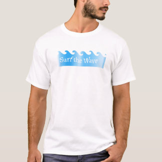 Camiseta surfe a onda