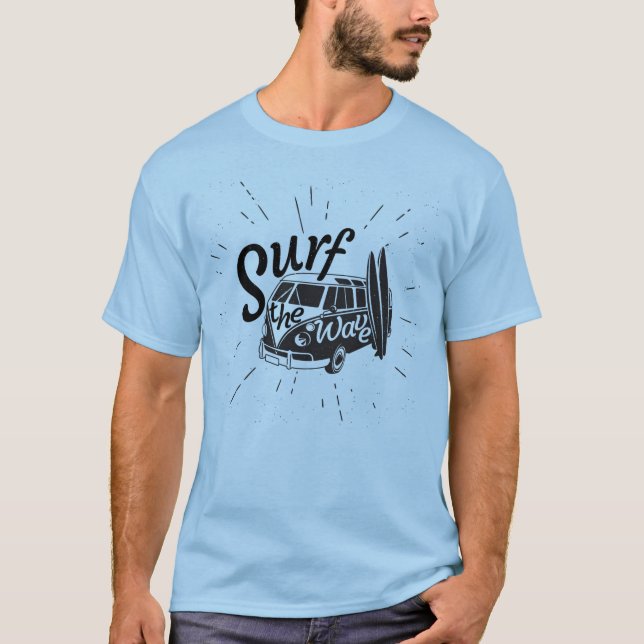 Camiseta Surfe a onda (Frente)