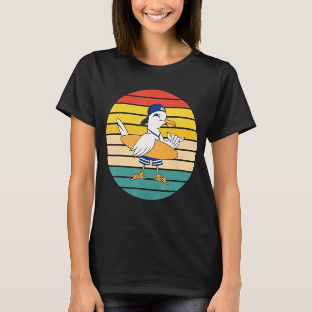 Camiseta Surfe de Seagull (Frente)