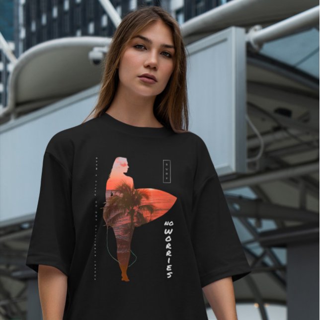 Camiseta Surfe de Verão (Criador carregado)