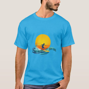 Camiseta Surfe: Deixe o oceano te libertar