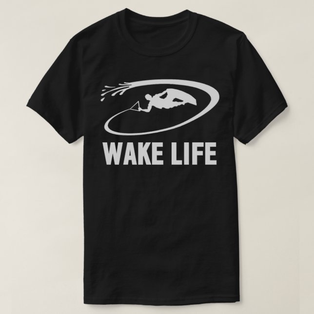 Camiseta Surfe e Wakeboard do Acordar Acordar Life (Frente do Design)