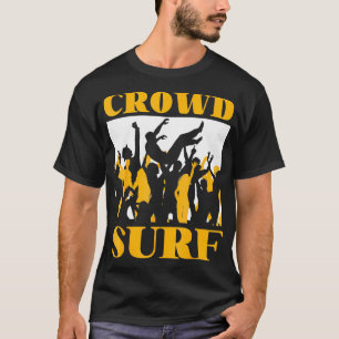 Camiseta Surfe em Multidão de Surfs