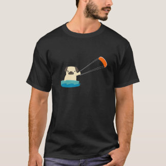 Camiseta Surfe em pranchas de surfe